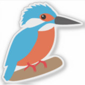 Sticker Martin-pêcheur (Devant)