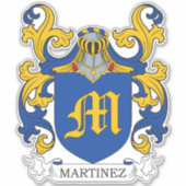 Sticker Martinez Family Crest (Devant)