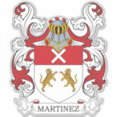 Sticker Martinez Family Crest (Devant)