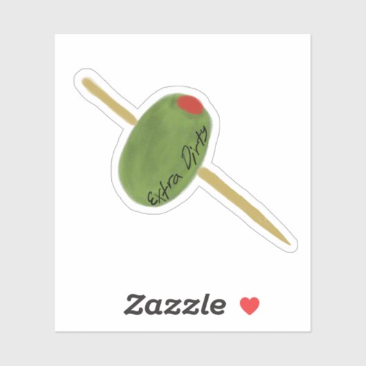 Sticker Martini (Feuille)