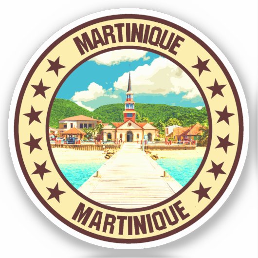 Sticker Martinique (Recto)