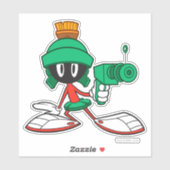 Sticker MARVIN LE MARTIAN™ avec laser (Feuille)