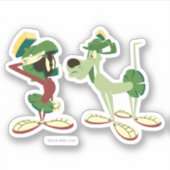 Sticker MARVIN LE MARTIAN™ et K-9 (Devant)