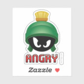 Sticker MARVIN MARTIAN™ Emoji en colère (Feuille)