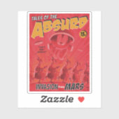 Sticker MARVIN MARTIAN™ Retro Invasion from Mars Comic (Feuille)