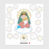 Sticker Mary Star de la mer (Feuille)