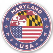 Sticker Maryland (Devant)