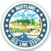 Sticker Maryland (Recto)