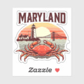 Sticker Maryland (Feuille)