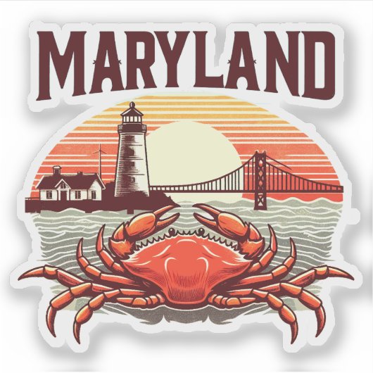 Sticker Maryland (Devant)