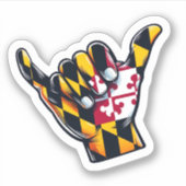 STICKER MARYLAND SHAKA MAIN (Devant)