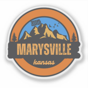 Sticker Marysville, Kansas