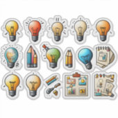 Sticker Más ideas! (Devant)