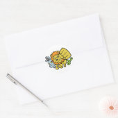 Sticker Mascot Super Punch (Enveloppe)