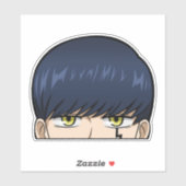 Sticker Mash Peeker - Mashle Anime Vinyl Decal (Feuille)