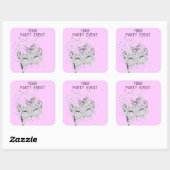 Sticker MASK Silver Party Choose Arrière - plan (Feuille)