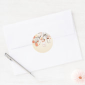 Sticker Mason Jar Pays Orange (Enveloppe)