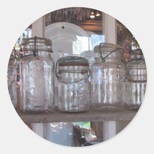 Sticker Mason Jars