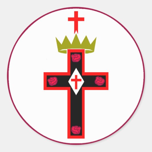 Sticker Masonic Rosicrucian Society (Devant)