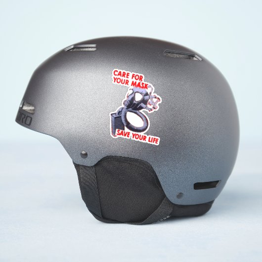 STICKER MASQUE (Côté casque)