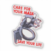 STICKER MASQUE (Devant)