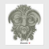 Sticker Masque de Gargouille 1 (Feuille)