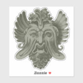 Sticker Masque de Gargouille 5 (Feuille)