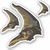 Sticker Masque de peste (Devant)