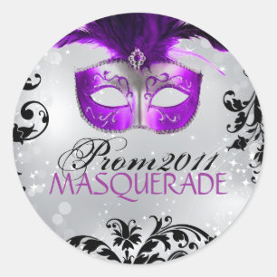 Sticker Masquerade Classy