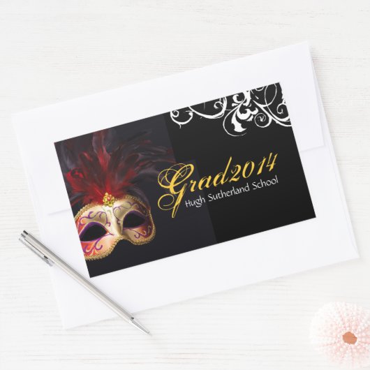 Sticker Masquerade Classy (Enveloppe)