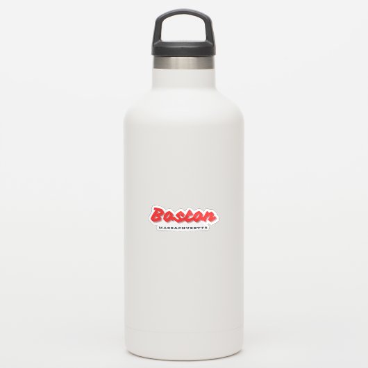 Sticker Massachusetts de Boston (Gourde)