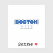 Sticker Massacre de Boston (Feuille)