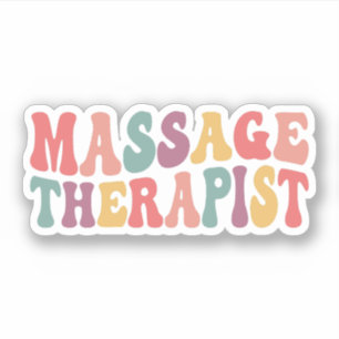 Sticker Massage Thérapeute Massage Super Massage