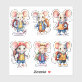 Sticker Masse étudiante (Feuille)