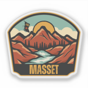 Sticker Masset, Colombie-Britannique