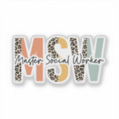Sticker Master Social Worker (Devant)