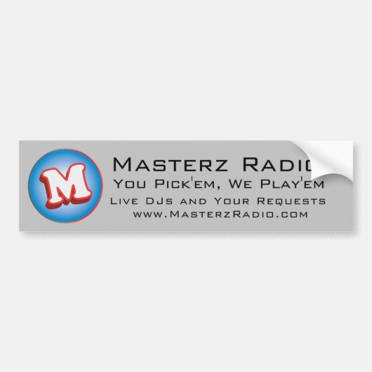 Sticker Masterz Bumper (Devant)
