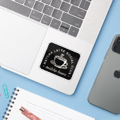 Sticker Matcha latte amants citations (Ordinateur portable avec iPhone)