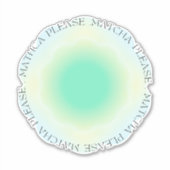 Sticker matcha s'il vous plaît (Devant)