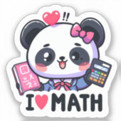 Sticker Math Whiz Panda (Recto)