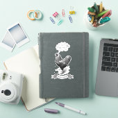 Sticker Mathemachicken Funny Math Poulet de poulet Plaisan (Couverture iPad)