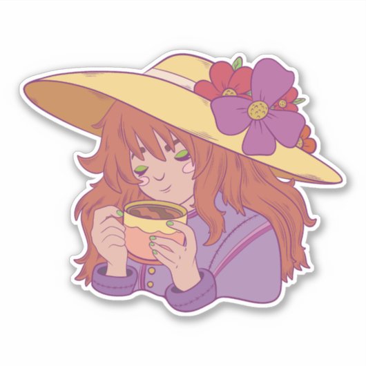 Sticker Matin Cozy (Devant)