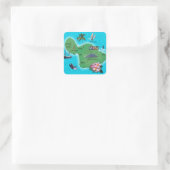 Sticker Maui Map (Sac)