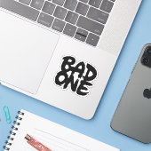 Sticker Mauvais (Ordinateur portable avec iPhone)