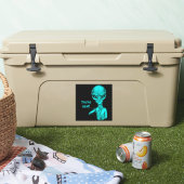 Sticker Mauvais Alien, Tu es le prochain ! (Glacière)