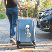 Sticker Mauvais Alien, Tu es le prochain ! (Valise Insitu)