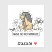 Sticker Max et les choses folles Jouer (Feuille)