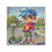 Sticker Max Rockett (Devant)