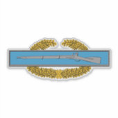 Sticker MCIB - Badge du maître d'infanterie de combat (Devant)