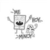 Sticker Me Hoy Minoy Doodle (Devant)